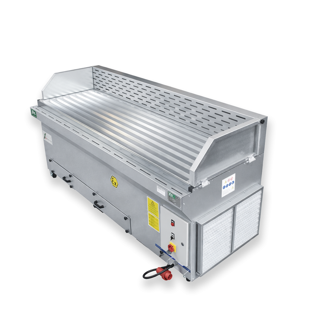 DOWNDRAFT TABLE   (Pulse Jet]